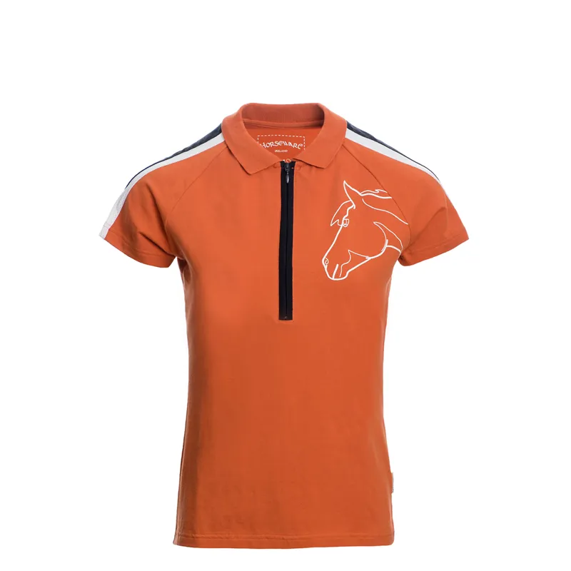 Horseware Sporty Flamboro Polo Shirt - Orange